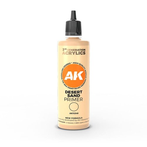Przejdź do produktu AK INTERACTIVE 11248 - Podkład - Desert Sand Primer 100 ml 3rd Generation