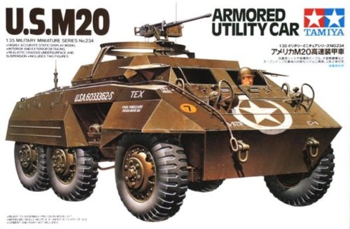 Przejdź do produktu TAMIYA 35234 - 1:35 US M20 Armored Utility Car