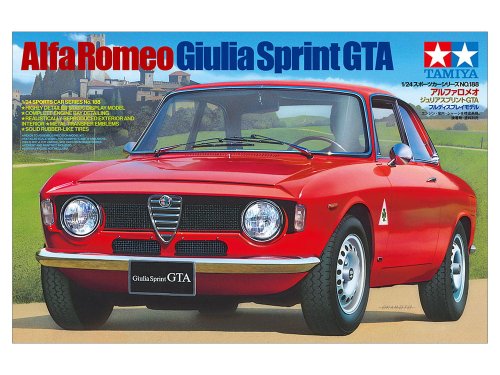 Przejdź do produktu Tamiya 24188 - 1:24 Alfa Romeo Giulia Sprint GTA