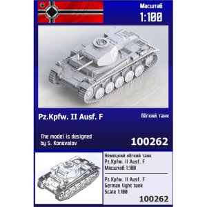 Zebrano Z100-262 - 1:100 Pz.Kpfw. II Ausf. F