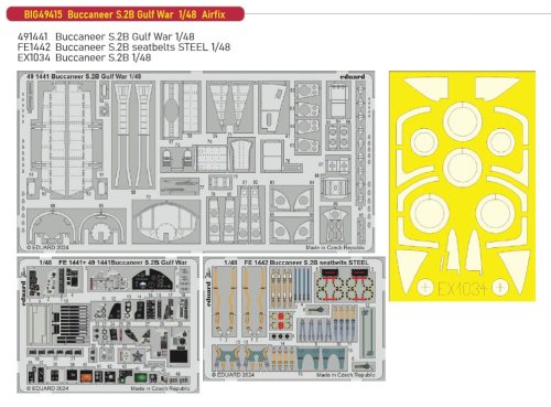 Przejdź do produktu Eduard BIG49415 - 1:48 Buccaneer S.2B Gulf War