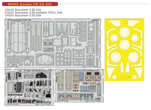 Przejdź do produktu Eduard BIG49414 - 1:48 Buccaneer S.2B