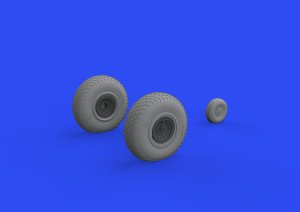 Eduard 6481024 - 1:48 B-17F wheels cross tread