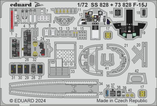 Przejdź do produktu Eduard SS828 - 1:72 F-15J