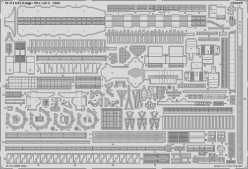 Przejdź do produktu Eduard 53313 - 1:350 USS Ranger CV-4 part 3