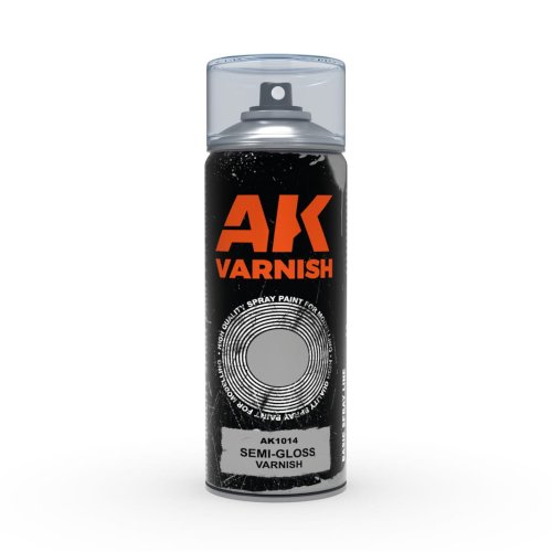 Przejdź do produktu AK INTERACTIVE 1014 - Semi-Gloss Varnish Spray 400 ml