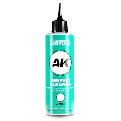 Przejdź do produktu AK INTERACTIVE 11505 - Zmywacz do farb akrylowych 3Gen Perfect Cleaner 250 ml