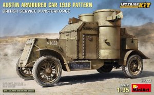 Miniart 39023 - 1:35 Austin Armoured Car 1918 Pattern British Service Dunsterforce with Interior