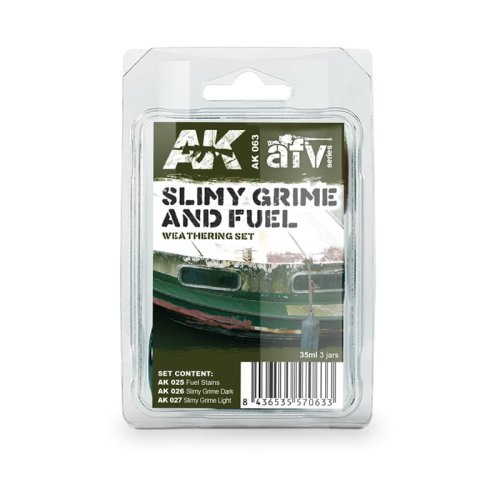 Przejdź do produktu AK INTERACTIVE 063 - Slimy Grime & Fuel Set