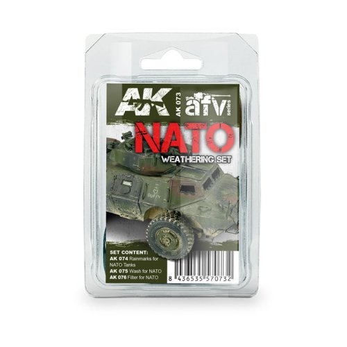 Przejdź do produktu AK INTERACTIVE 073 - NATO Weathering Set