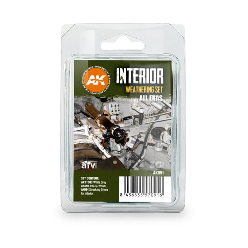 Przejdź do produktu AK INTERACTIVE 091 - Interior Weathering Set