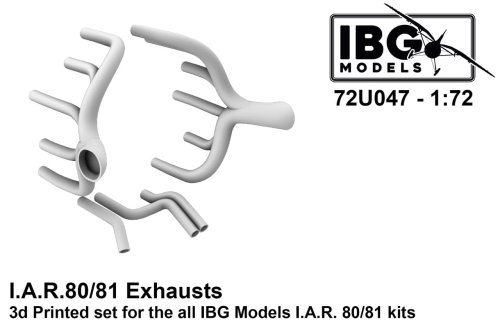 Przejdź do produktu IBG 72U047 - 1:72 I.A.R. 80/81 Exhausts 3D Printed Set