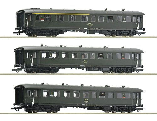 Przejdź do produktu Roco 6200058 H0 - Zestaw 3 wagonów osobowych PKP ep.IV