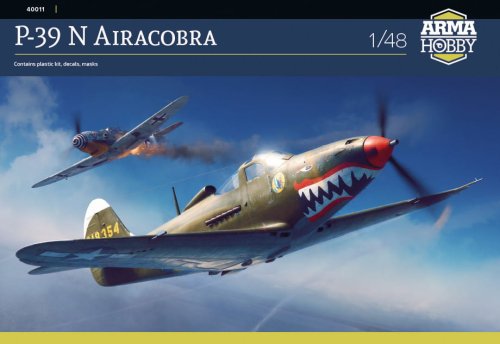 Przejdź do produktu Arma Hobby 40011 - 1:48 P-39 N Airacobra