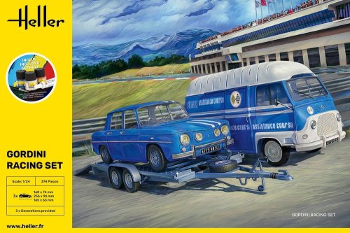Przejdź do produktu Heller 52328 - 1:24 Gordini Racing Set modele z farbami