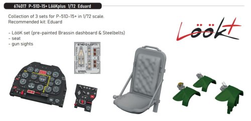 Przejdź do produktu Eduard 674017 - 1:72 P-51D-15+ LööKplus