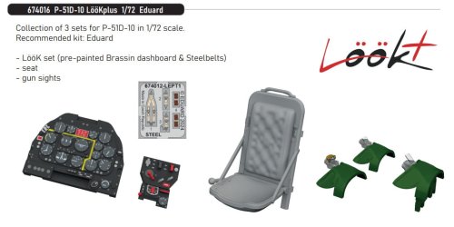 Przejdź do produktu Eduard 674016 - 1:72 P-51D-10 LööKplus
