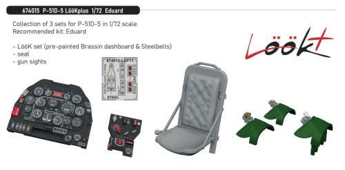 Przejdź do produktu Eduard 674015 - 1:72 P-51D-5 LööKplus