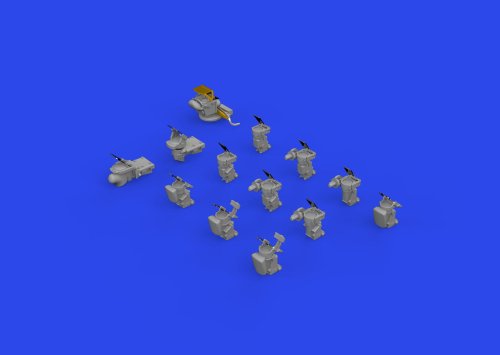 Przejdź do produktu Eduard 6481031 - 1:48 P-51B/C gun sights Print 3D