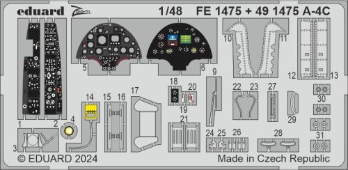 Przejdź do produktu Eduard FE1475 - 1:48 A-4C