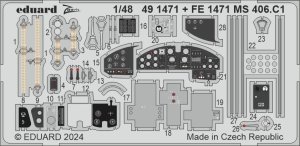 Eduard FE1471 - 1:48 MS 406.C1