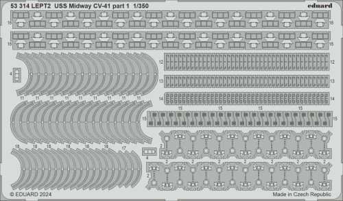 Przejdź do produktu Eduard 53314 - 1:350 USS Midway CV-41 part 1