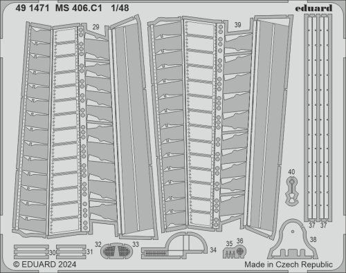 Przejdź do produktu Eduard 491471 - 1:48 MS 406.C1