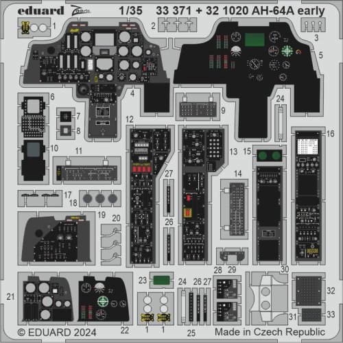 Przejdź do produktu Eduard 33371 - 1:35 AH-64A early