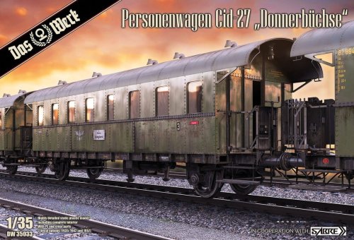 Przejdź do produktu Das Werk DW35033 - 1:35 Personenwagen Cid-27 Donnerbüchse