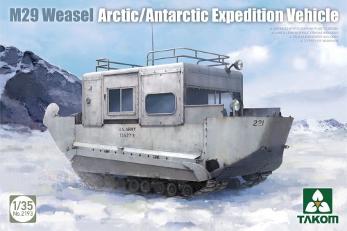 Przejdź do produktu Takom 2193 - 1:35 M29 Weasel Arctic / Antarctic Expedition Vehicle