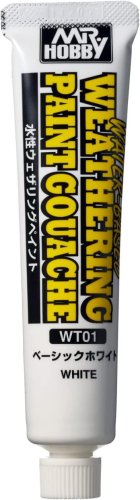 Przejdź do produktu Mr.Hobby WT01 - Farba Weathering Paint Gouache White 20 ml