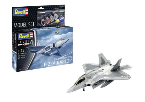 Przejdź do produktu Revell 63858 - 1:72 Lockheed Martin F-22A model z farbami