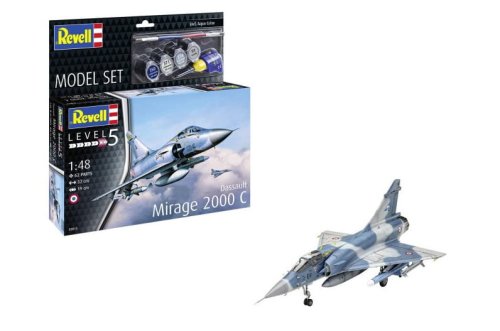 Przejdź do produktu Revell 63813 - 1:48 Dassault Mirage 2000C model z farbami