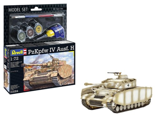 Przejdź do produktu Revell 63184 - 1:72 Pz.Kpfw. IV Ausf. H model z farbami