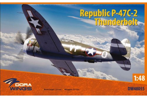 Przejdź do produktu Dora Wings DW 48055 - 1:48 Republic P-47C-2 Thunderbolt