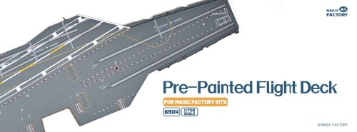 Przejdź do produktu Magic Factory 6504 - 1:700 Pre-painted Flight Deck for USS Gerald R. Ford CVN-78