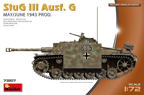 Przejdź do produktu Miniart 72107 - 1:72 StuG III Ausf. G May/June 1943 Prod