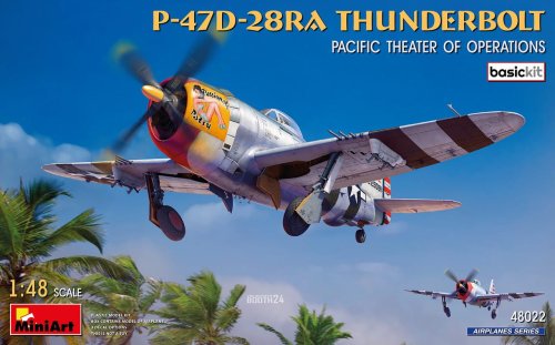 Przejdź do produktu Miniart 48022 - 1:48 P-47D-28RA Thunderbolt Pacific Theater of Operations