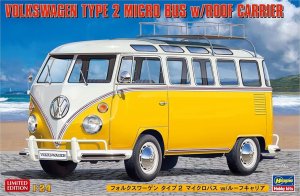 Hasegawa 20689 - 1:24 Volkswagen Type 2 Micro Bus w/Roof Carrier