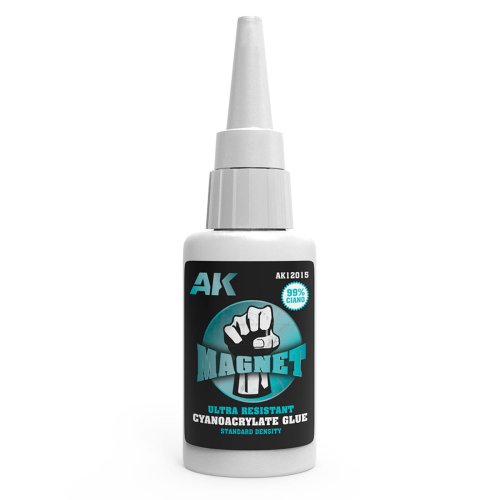 Przejdź do produktu AK INTERACTIVE 12015 - Klej cyjanoakrylowy - Magnet Ultra Resistant Cyanocrylate Glue 20 ml