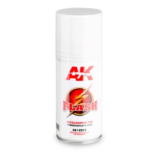 Przejdź do produktu AK INTERACTIVE 12026 - Flash - Aktywator w sprayu do klejów cyjano-akrylowych 200ml