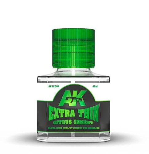 Przejdź do produktu AK INTERACTIVE 12004 - Klej Extra Thin Citrus Cement 40 ml