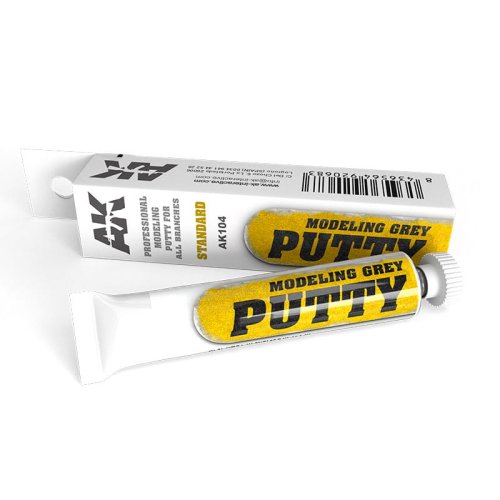 Przejdź do produktu AK INTERACTIVE 104 - Modeling Grey Putty Standard 20 ml - szpachlówka
