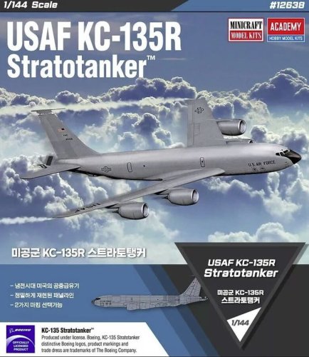 Przejdź do produktu Academy 12638 - 1:144 USAF KC-135R Stratotanker