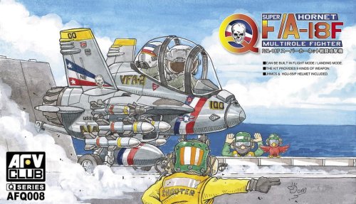 Przejdź do produktu AFV Club Q008 F/A-18F Super Hornet Multirole Fighter Eggplane Series