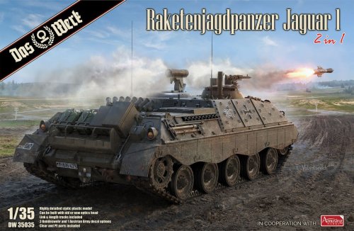 Przejdź do produktu Das Werk DW35035 - 1:35 Raketenjagdpanzer Jaguar 1