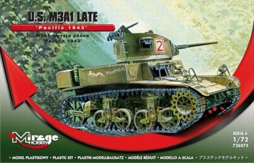 Przejdź do produktu MIRAGE 726075 - 1:72 M3A1 late - Pacific 1943