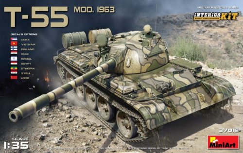 Przejdź do produktu MINIART 37018 - 1:35 T-55 Mod. 1963 w/ interior