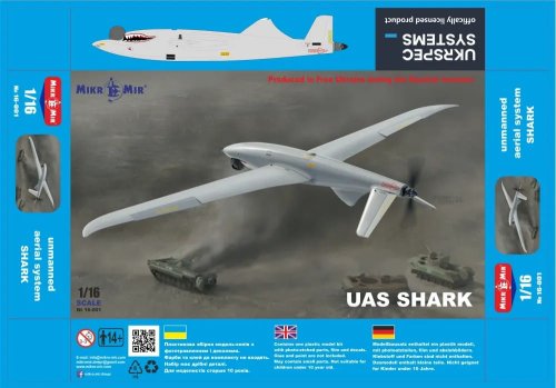 Przejdź do produktu Mikromir 16001 - 1:72 UAS Shark