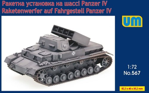 Przejdź do produktu Unimodels 567 - 1:72 Raketenwerfer auf Fahrgestell Panzer IV